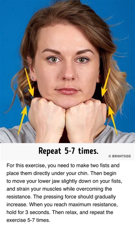 chin exercises for double chin
